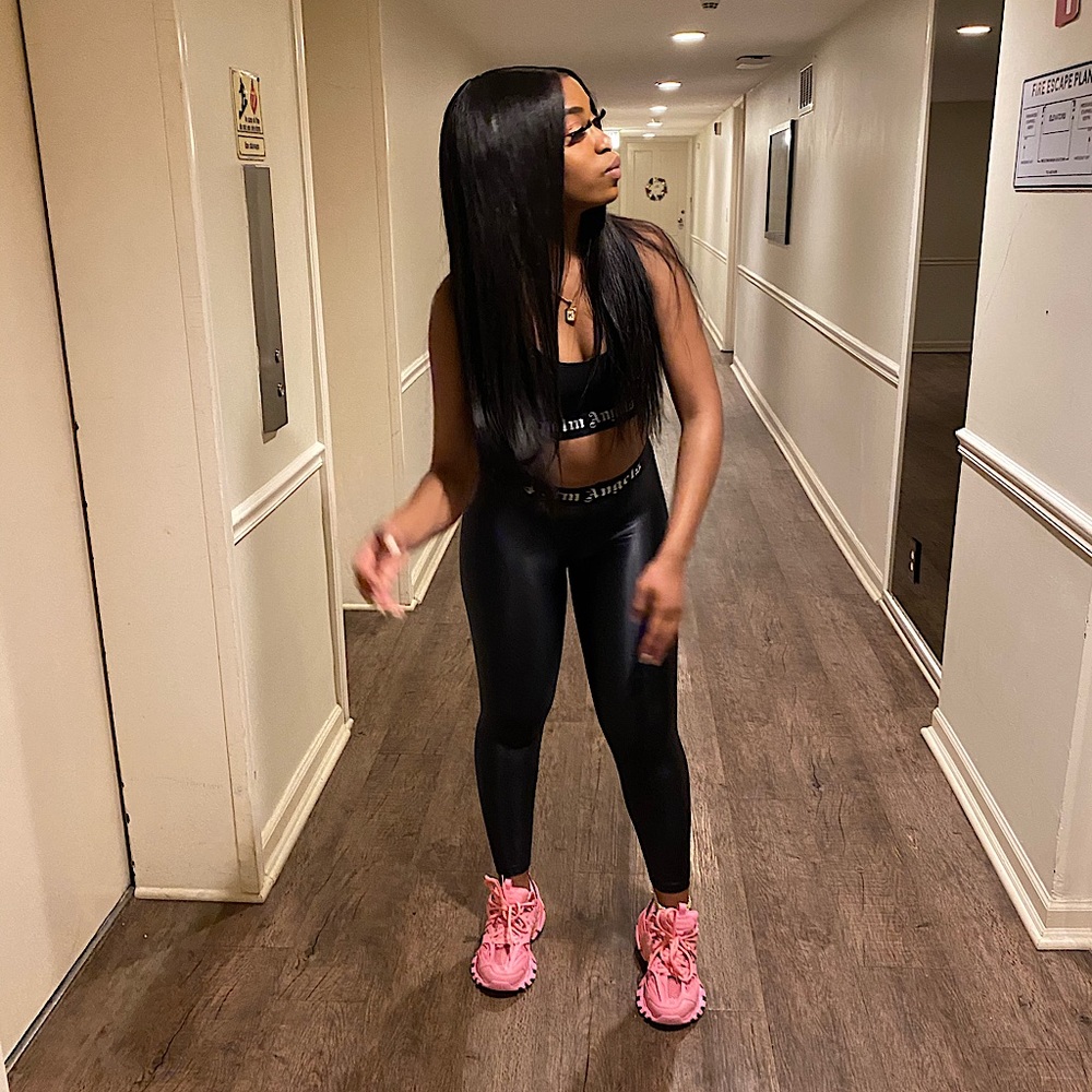 Palm Angels Sports Bra & Leggings (WORN ONCE)